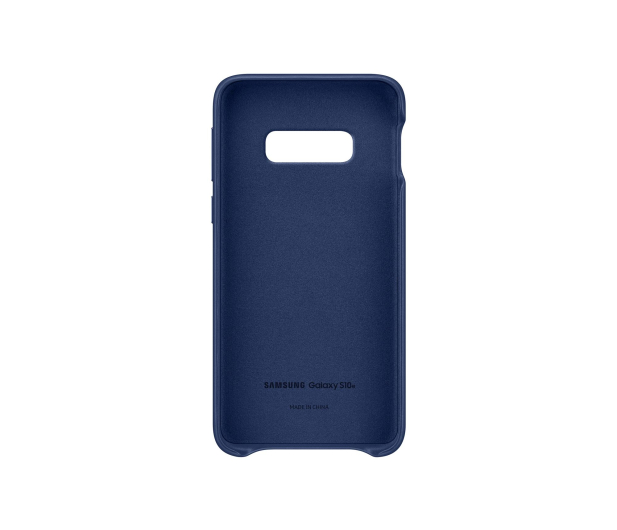 Etui Leather Cover do Samsung Galaxy S10 E granatowe - 478335 - zdjęcie 3